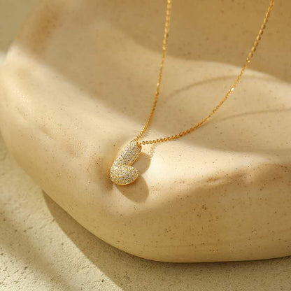 Initial Diamond Necklaces