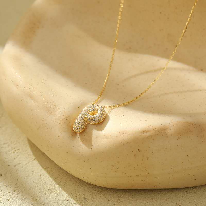 Initial Diamond Necklaces