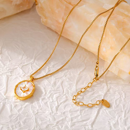 Celestial Glow Pendant Necklace