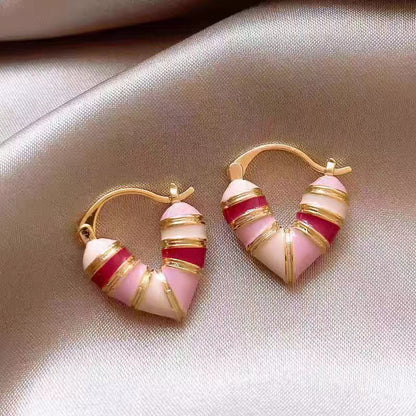 Scarlet Heart Earrings