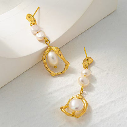 Golden Tides Earrings