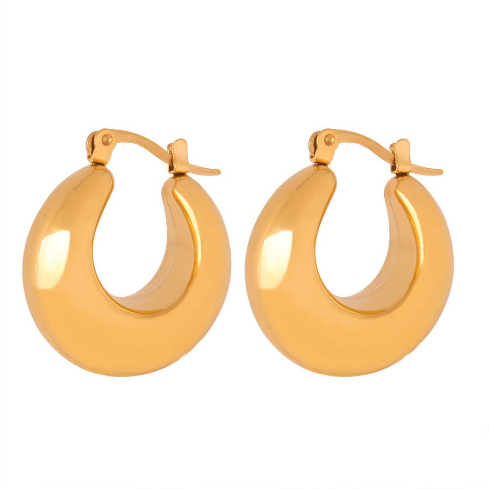 Dome Curve Earrings