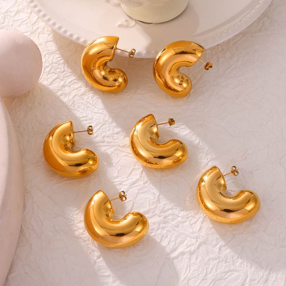 Crest Wave Earrings