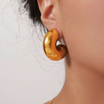 Crest Wave Earrings