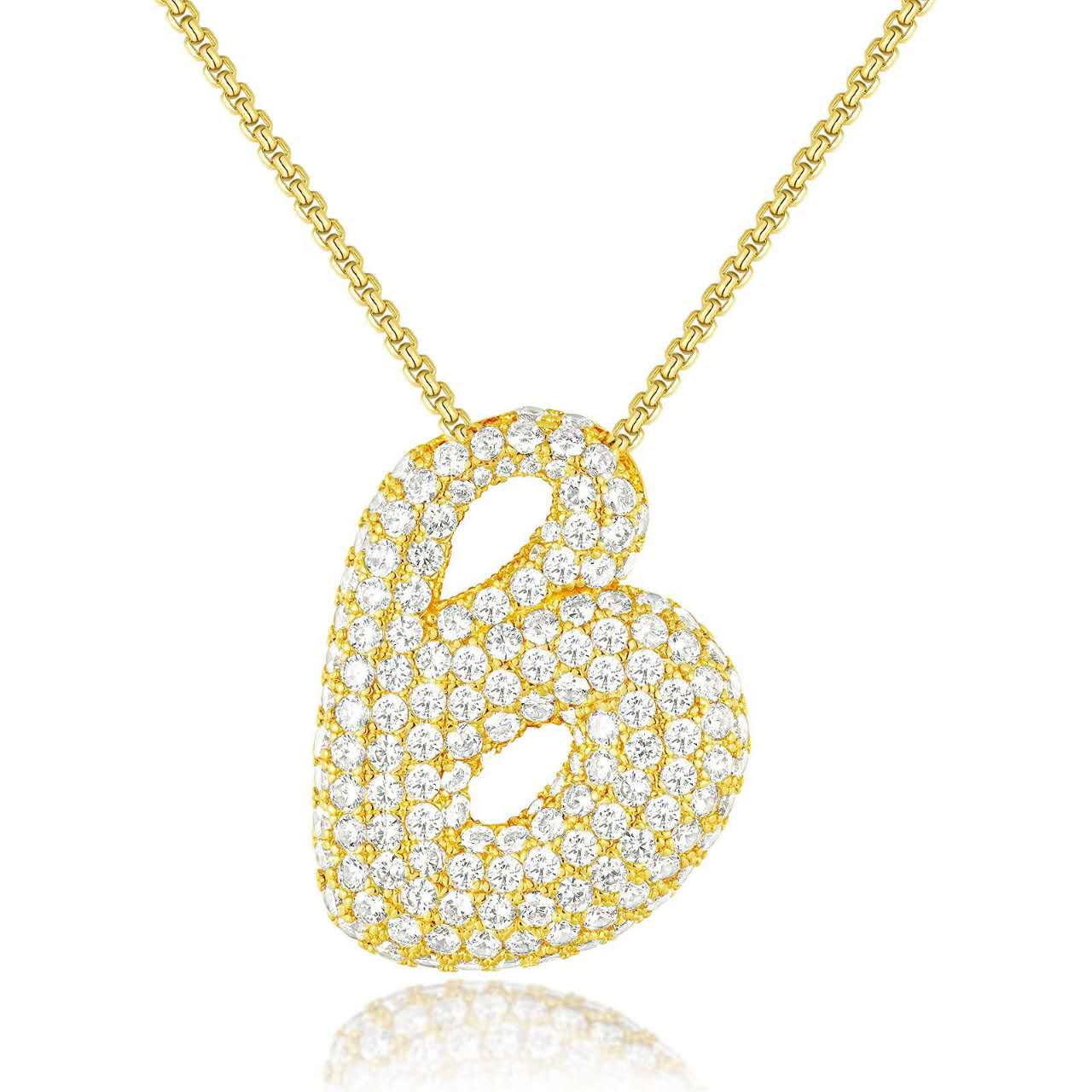 Initial Diamond Necklace II