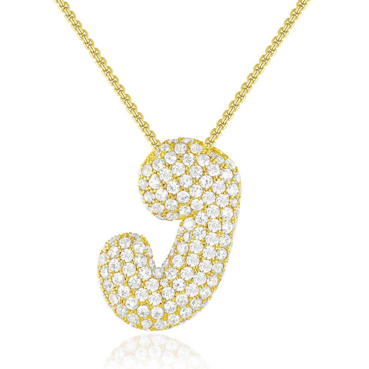 Initial Diamond Necklace II