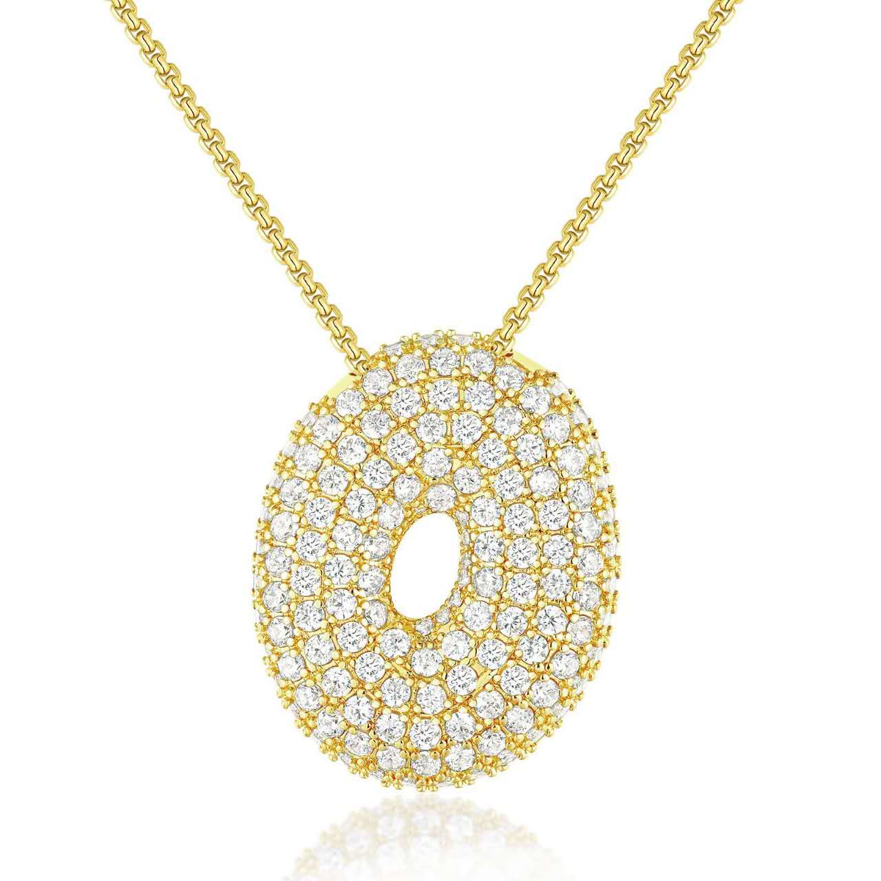 Initial Diamond Necklace II