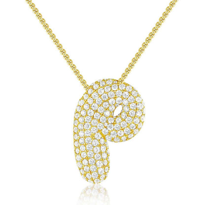 Initial Diamond Necklace II