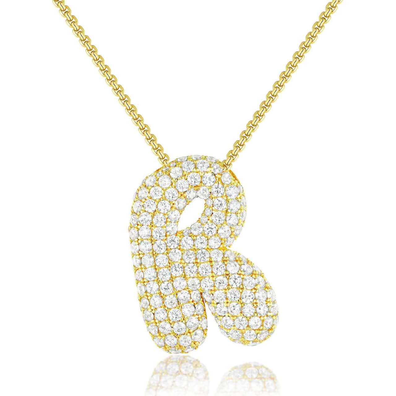 Initial Diamond Necklace II