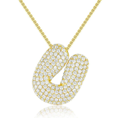 Initial Diamond Necklace II