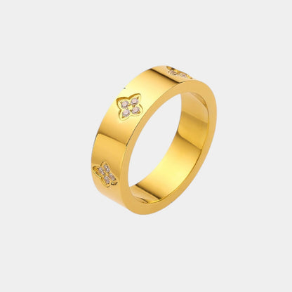 Golden Blossom Ring