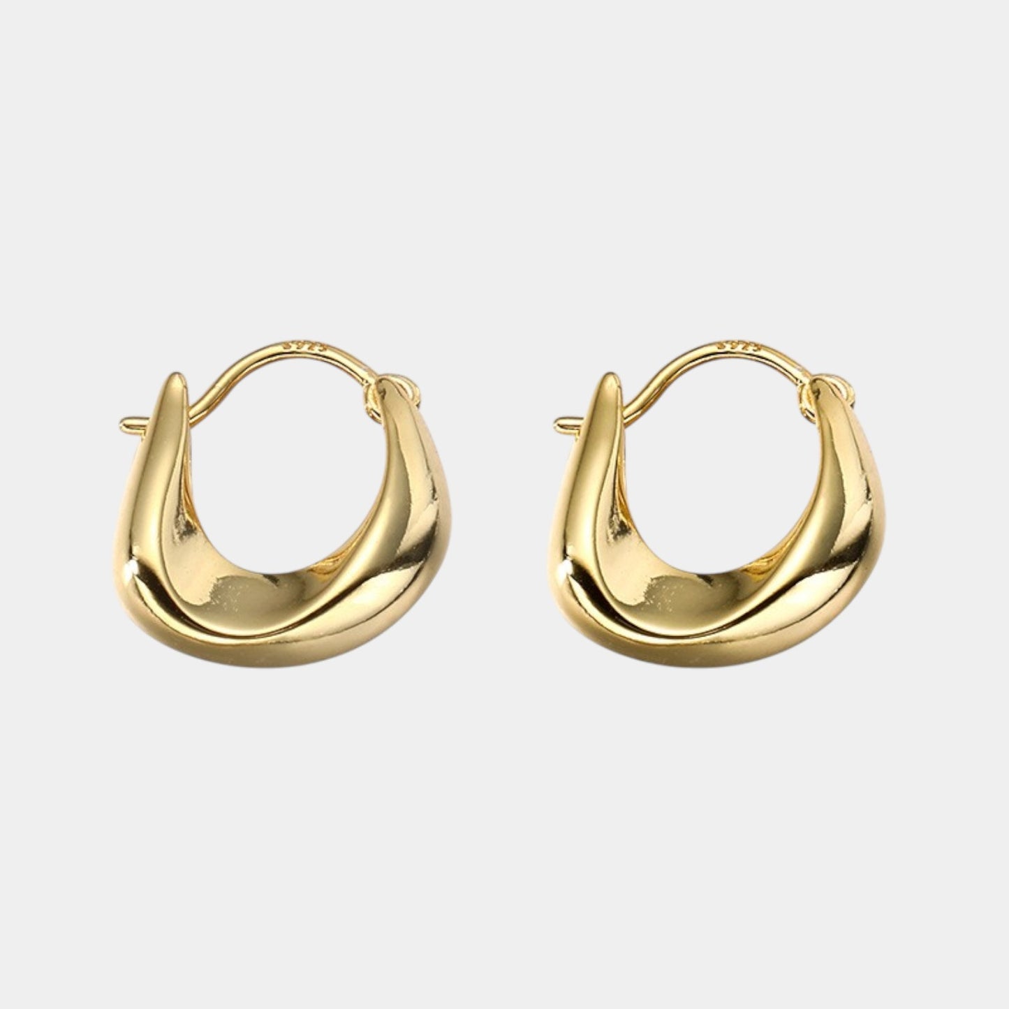 Golden Wave Earrings